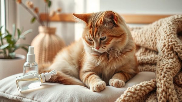 Spray anti-stress pour chat : le secret du bien-être félin